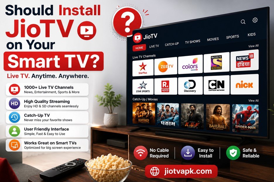 Should Install JioTV on Your Smart TV