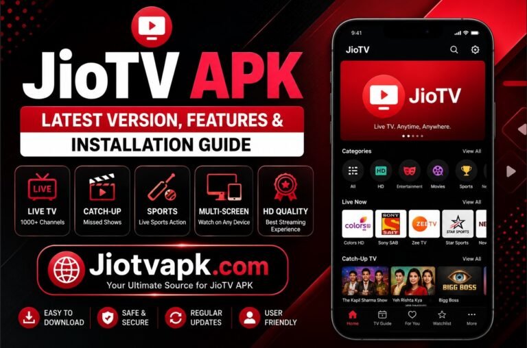 JioTV APK – Latest Version, Features & Installation Guide