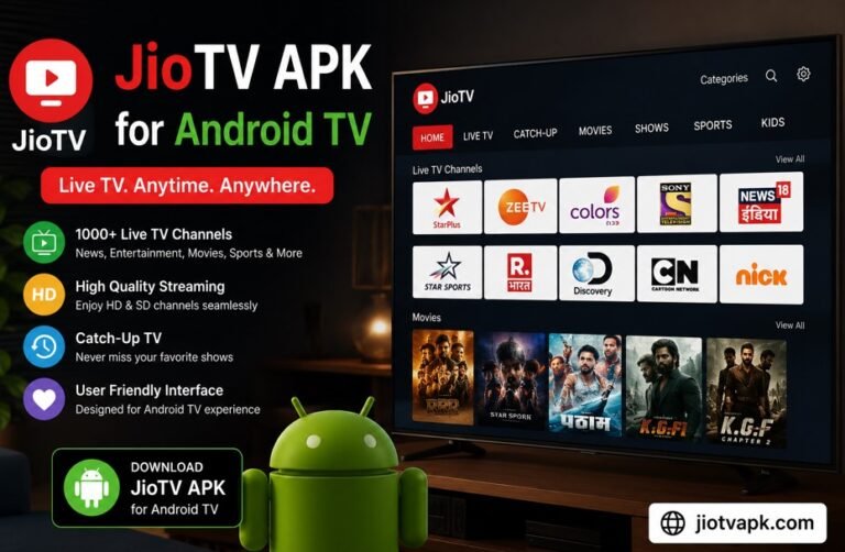 JioTV APK for Android TV