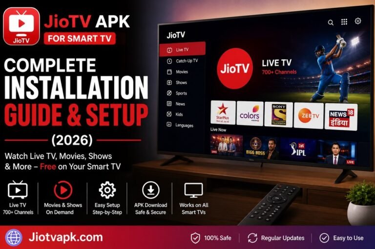 JioTV APK for Smart TV