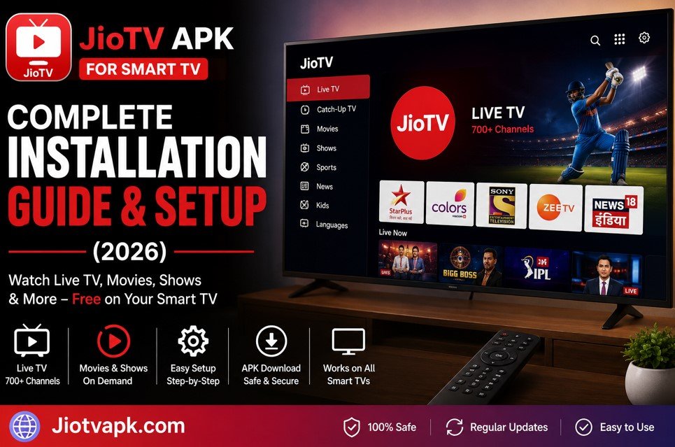 JioTV APK for Smart TV
